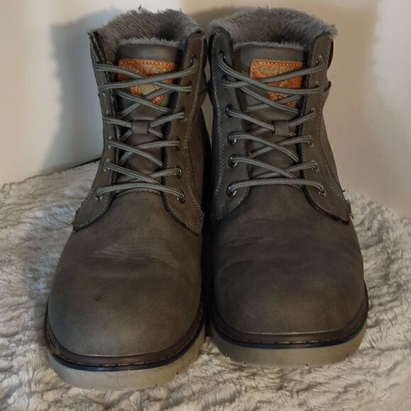 Quatchi Faux Fur Men's Boots - Picture 2 of 6